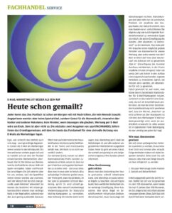 E-Mail-Marketing, Teil 1 von 2
