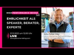 Ehrlichkeit als Speaker, Berater, Experte
